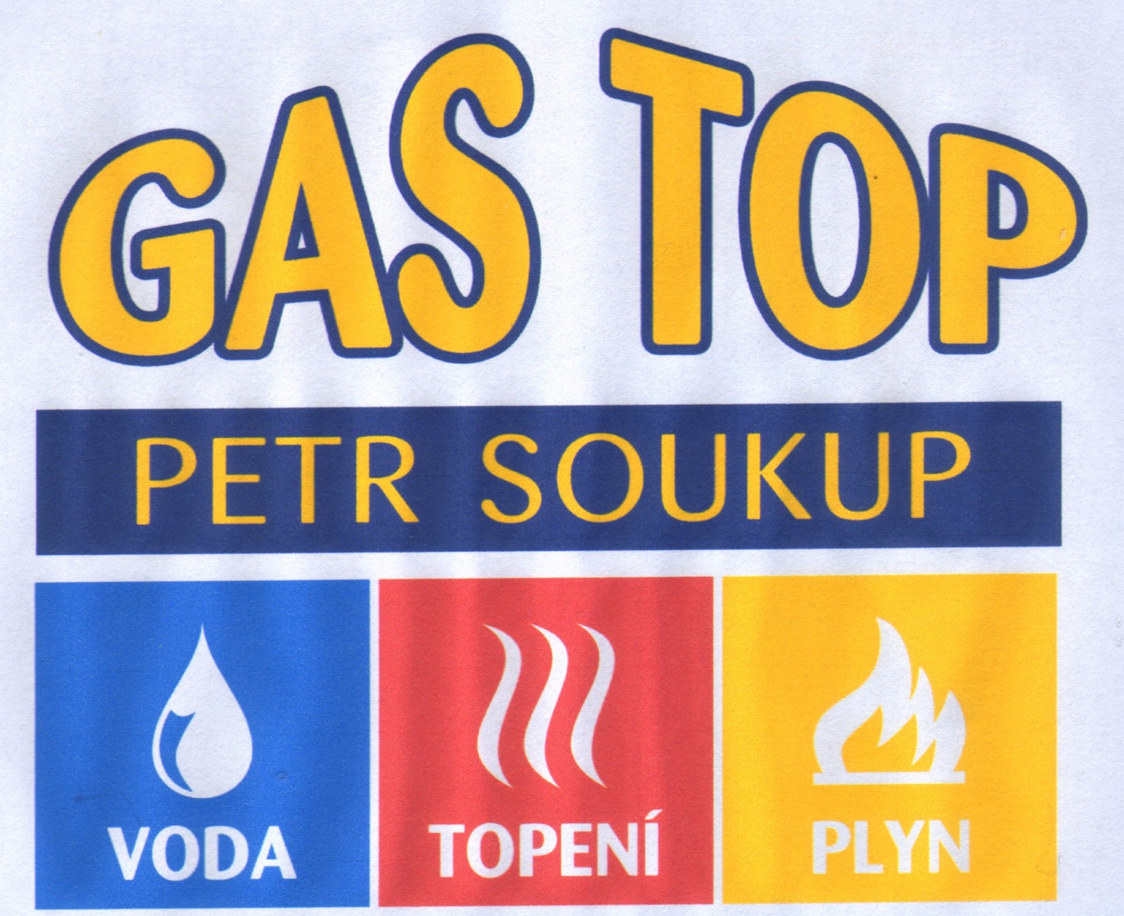 Logo gas top